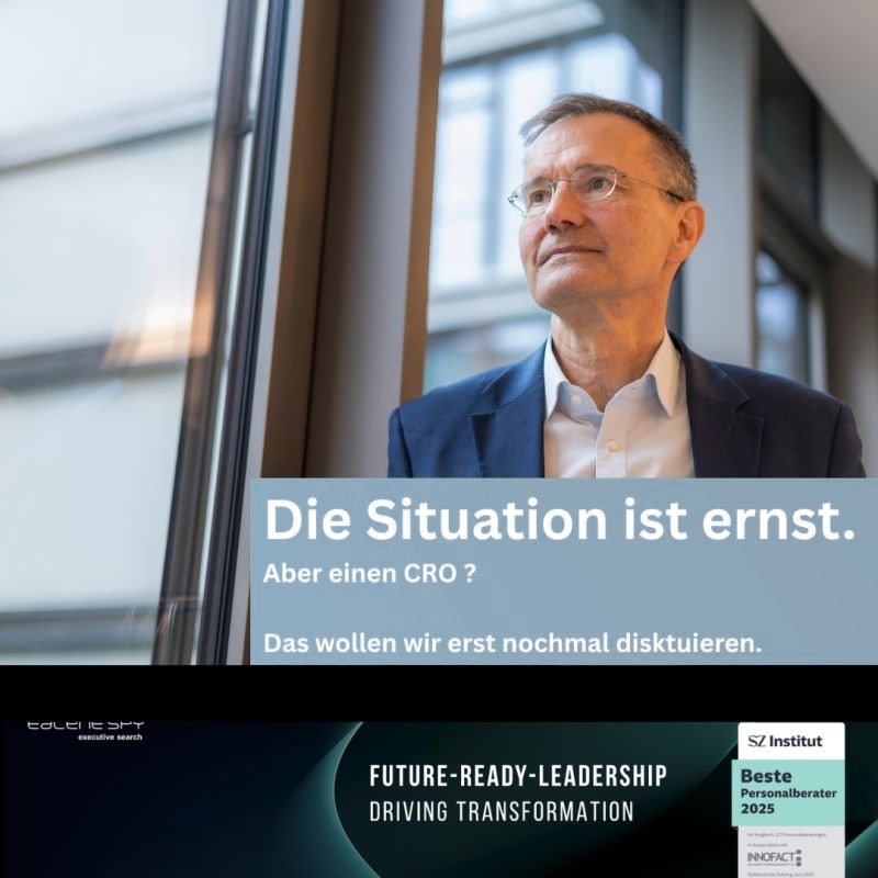 “Die Situation ist ernst. Aber einen CRO? Das wollen wir erst nochmal diskutieren”