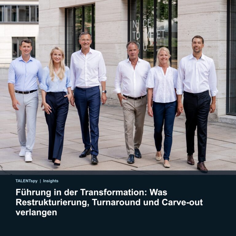 Führung in der Transformation: Was Restrukturierung, Turnaround und Carve-out verlangen