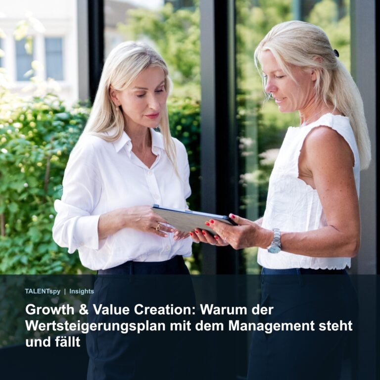 Growth & Value Creation: Warum der Wertsteigerungsplan mit dem Management steht und fällt