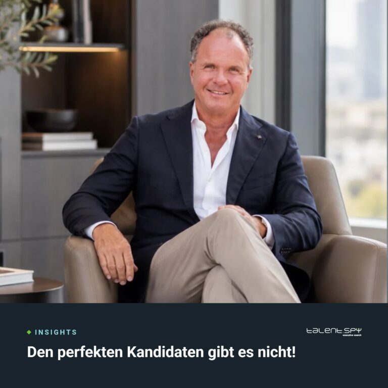 Den perfekten Kandidaten gibt es nicht!