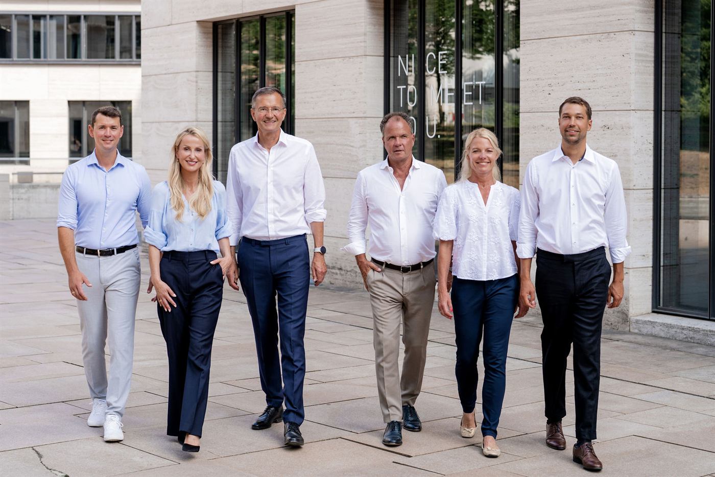 Das TALENTspy Team auf dem Weg ins Büro